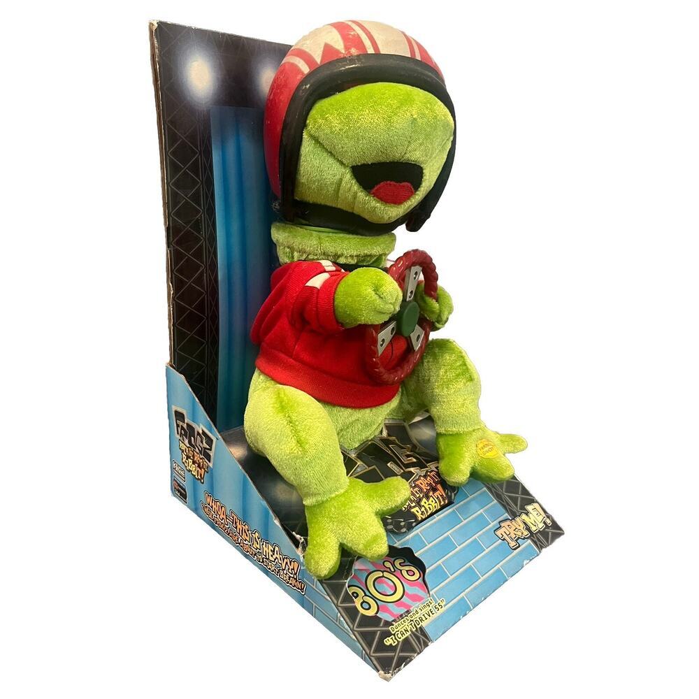 1984 Vintage Gemmy Frogz Rock It Rap It Ribbit I Can’t Drive 55" Figure - Picture 3 of 5
